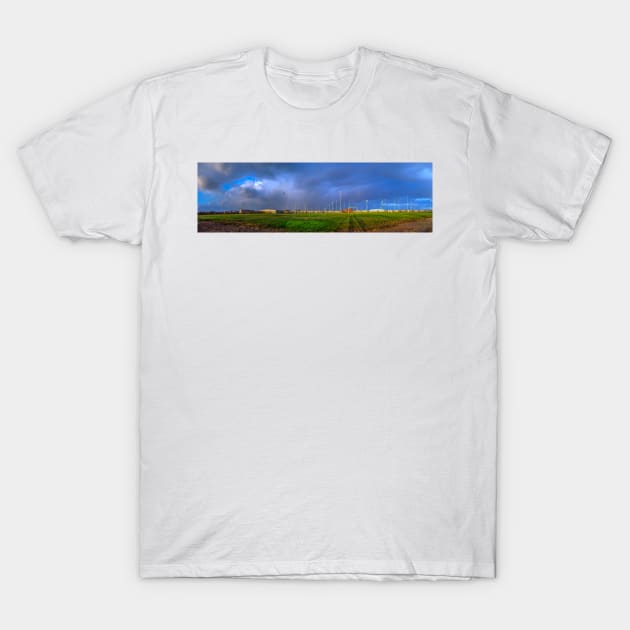 CLOUDS PANORAMA T-Shirt by likbatonboot